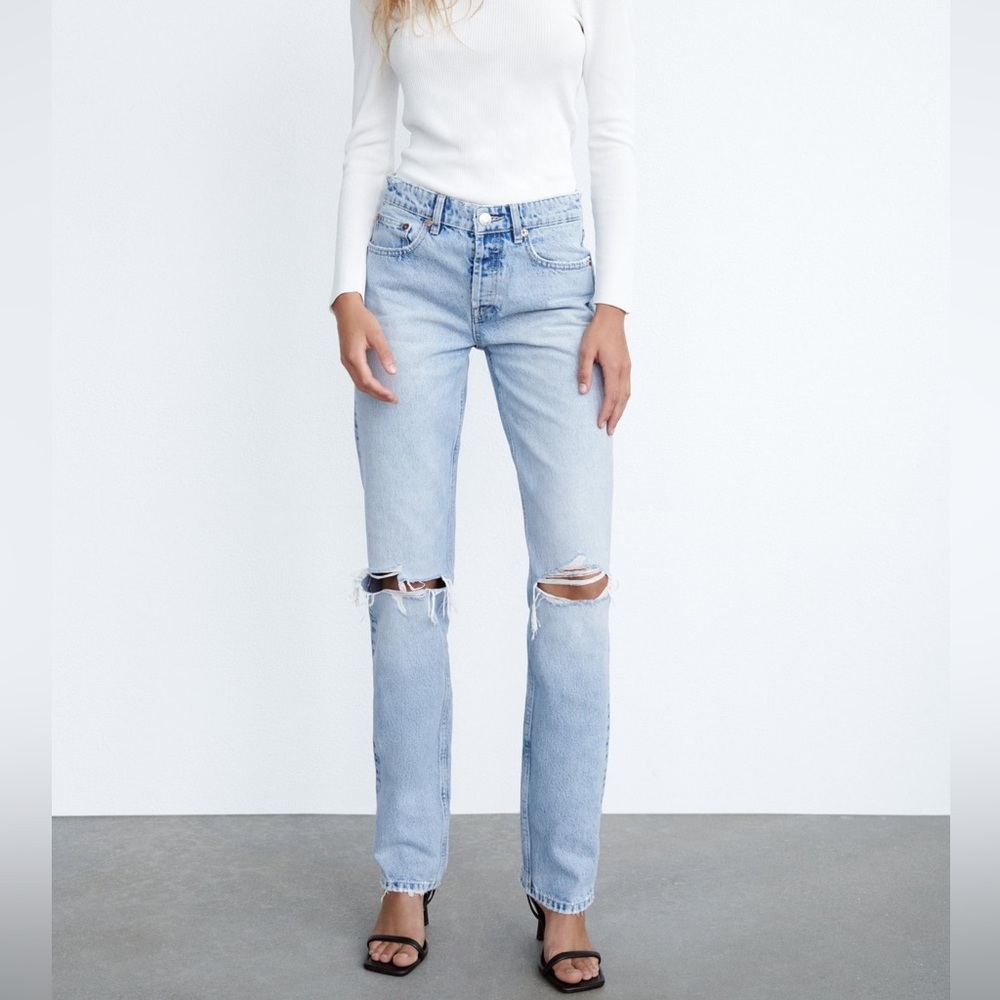 Zara Distressed Jeans